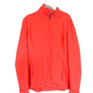 Under Armour Heat Gear Womens Neon Orange Jacket, XL